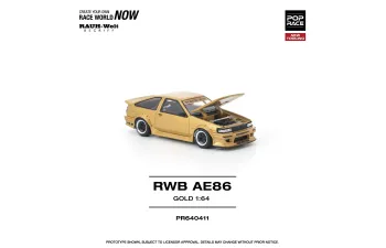 TOYOTA RWB AE86 , gold