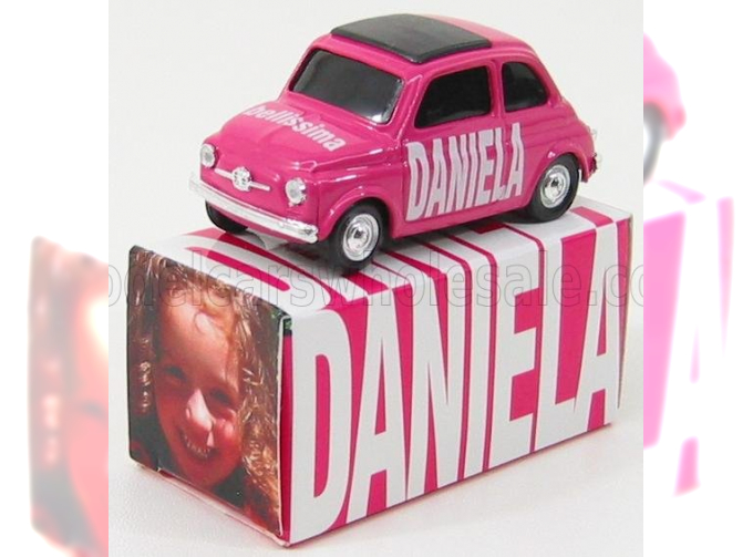 FIAT 500 Daniela Bellissima - 5 Anni - 5 Years, pink