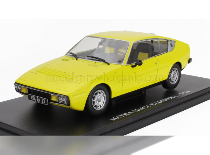 MATRA SIMCA Bagheera (1974), yellow