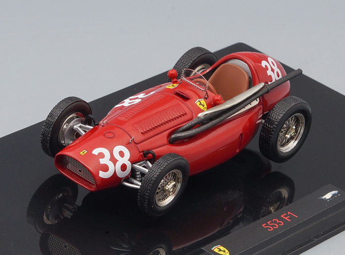 FERRARI 553F1 Supersqualo №38 Winner GP Spain Pedralbes (John Michael Hawthorn) 1954, red