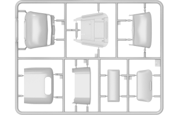 Сборная модель CHEVROLET G7117 4x4 Truck Military 1955