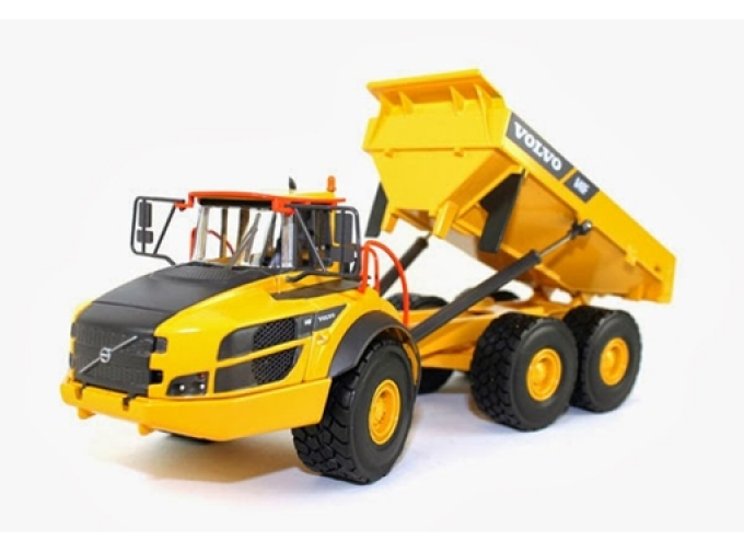 VOLVO A40F Dump Truck, yellow