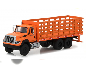 INTERNATIONAL WorkStar Platform Stake Truck 2017 Orange