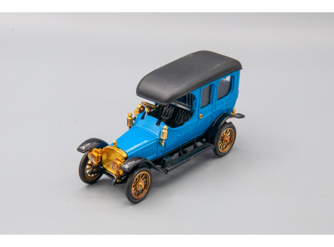 РУССО-БАЛТ С24/30 с кузовом "Лимузин" с задним фонарем (А32), синий