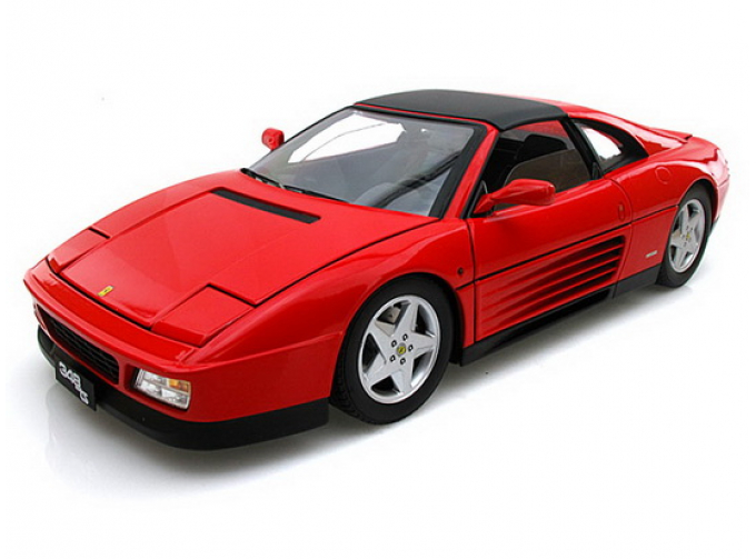 FERRARI 348 TS, red