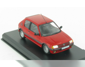 PEUGEOT 205 GTI 1.9 de 1986, серия Auto Plus La Collection 34, красный