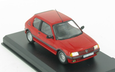 PEUGEOT 205 GTI 1.9 de 1986, серия Auto Plus La Collection 34, красный