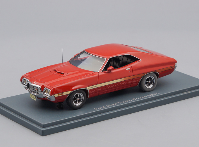 FORD Grand Torino Coupe (1972), dark red