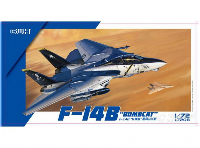 Сборная модель F-14B Tomcat