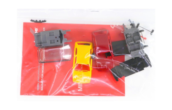 Сборная модель RENAULT Clio 16V, 2шт (желтый/красный)