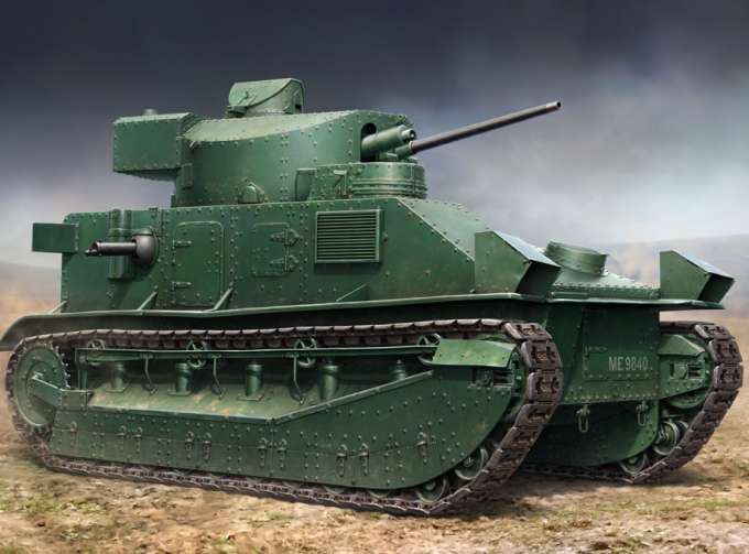 Сборная модель Танк Vickers Medium Tank MK II