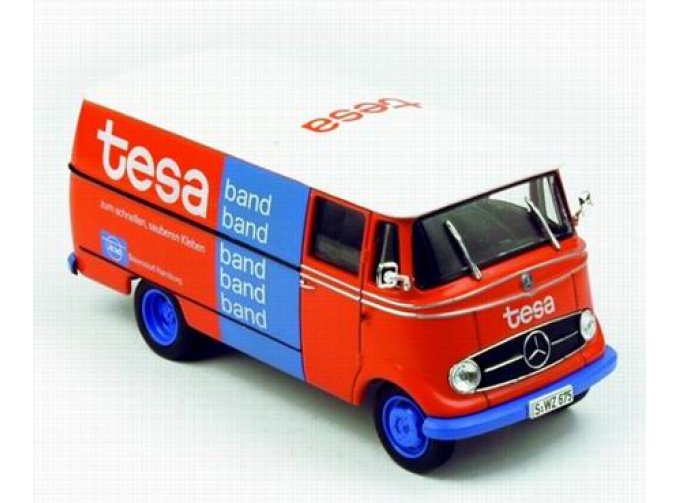 MERCEDES-BENZ L319D Van TESA 1962, red