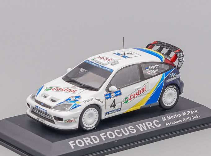 FORD Focus WRC #4, Voiture de Rallye de Collection (Exclusivité) 8
