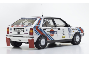 LANCIA Delta Hf Integrale 4wd Team Martini Racing (night Version) №3 Winner Rally Montecarlo (1988) Bruno Saby - Jean Francois Fauchille, White Blue Red