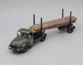 WILLEME LD610 Fardier Wood Transporter (1956), dark green / black
