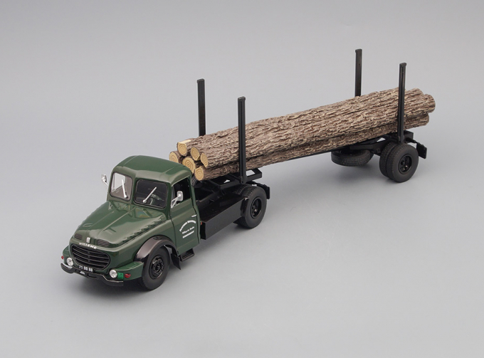 WILLEME LD610 Fardier Wood Transporter (1956), dark green / black