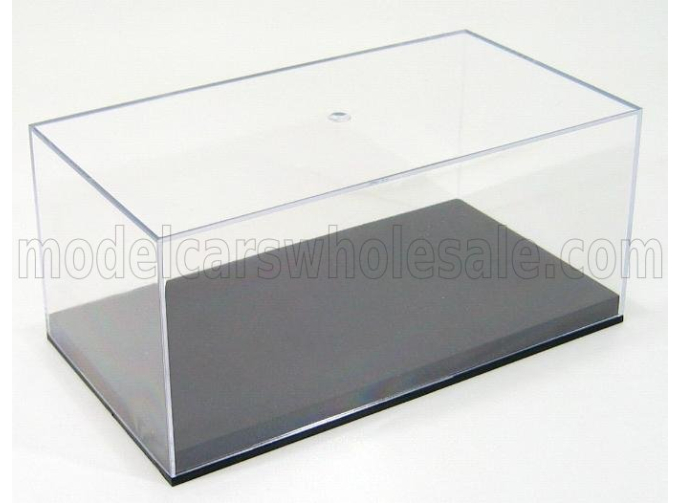 VETRINA DISPLAY BOX For 1 Or 2 1/43 - Lungh.cm 20 X Largh.cm 11 X Alt.cm 9.1 (altezza Interna Cm 7.5), Plastic Display
