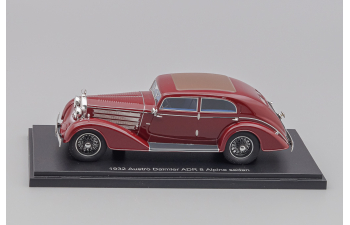 Austro-Daimler ADR 8 Alpine Sedan 1932, dark red