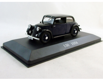 MERCEDES-BENZ 130 (1934), Mercedes Offizielle Modell-Sammlung 23, black / blue