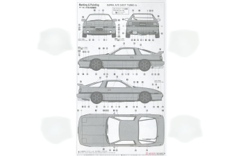 Сборная модель TOYOTA Supra A70 3.0 Turbo A 1988