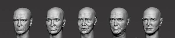 Головы (без волос) №29