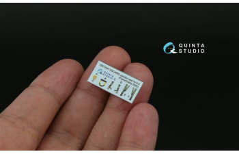 3D Декаль интерьера кабины A-4M Skyhawk (Fujimi/Hobby 2000)