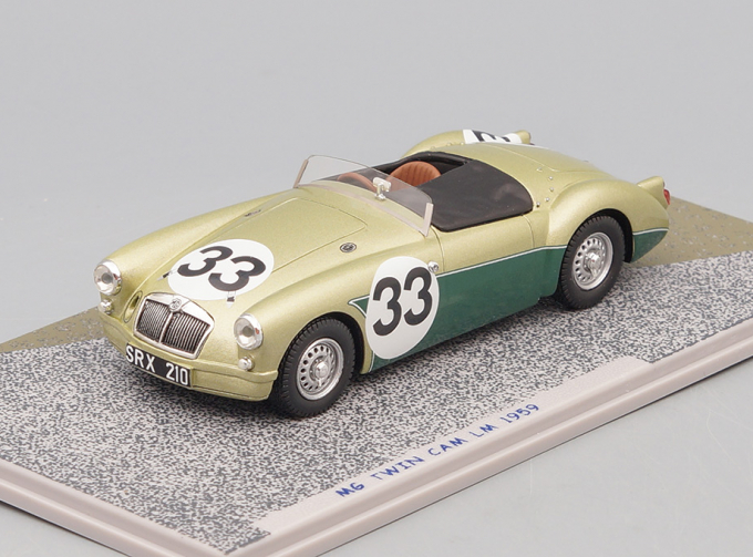 MG Twin Cam #33 Le Mans 1959 2-Tone Green