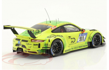 PORSCHE 911 (991) GT3 R №911 Grello 24h Nuerburgring Kevin Estre, Romain Dumas, Laurens Vanthoor, Earl Bamber (2018)