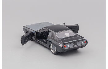 PLYMOUTH Letty's Barracuda 440 Coupe (1969) - Fast & Furious 7 - (2015), black / grey