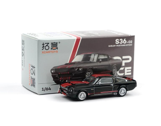 SHELBY Mustang GT500, black / red