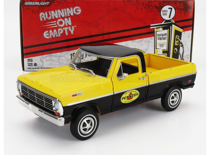 FORD F-100 Pick-up Pennzoil (1969), Black Yellow