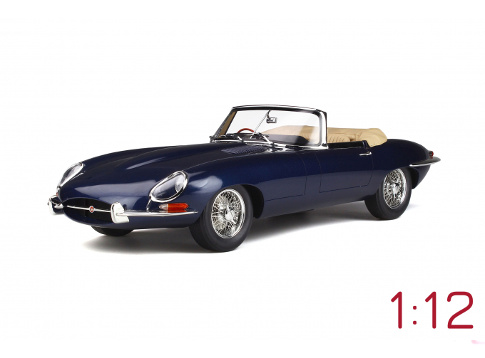 JAGUAR E-Type Roadster 1961, blue