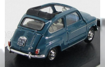 FIAT 600d Trasformabile Aperta (1960), Blue 404