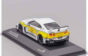 NISSAN 35gt-rr Lb-silhouette №23 Works Liberty Walk (2020), white / yellow / black