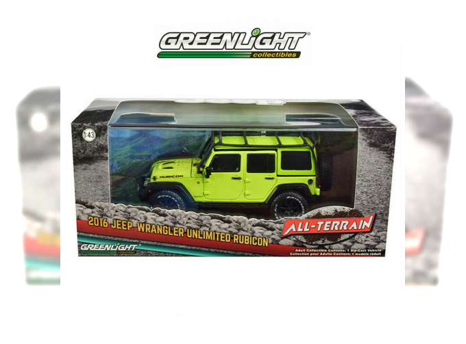 JEEP Wrangler 4x4 Unlimited "Rubicon Hard Rock" 5-дв. (Hard Top) 2016 Hyper Green