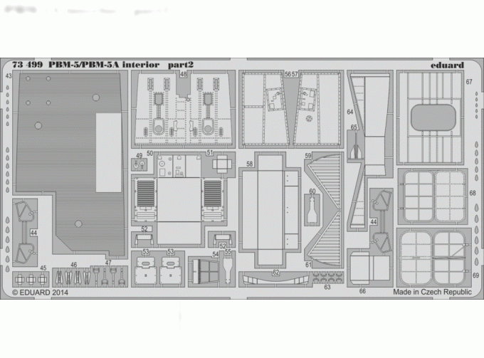 Фототравление для PBM-5/PBM-5A interior S.A.