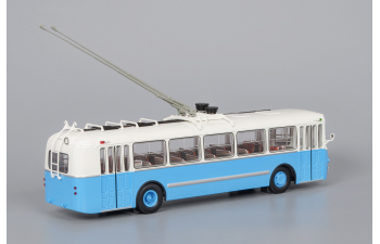 ЗИУ 5 троллейбус (1961-1969), бело-голубой