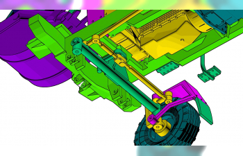 Сборная модель ПЭА-1 "Карпатец" (комплект для самостоятельной сборки)