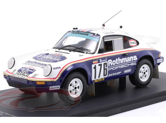 PORSCHE 911 (953) Carrera 3.2 4x4 №176  Rally Paris-Dakar Rally R. Metge - D. Lemoyne (1984)