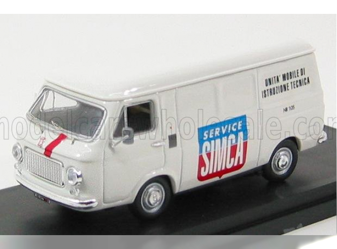 FIAT 238 Van Simca Service (1970), white