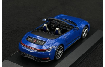 PORSCHE 911 (992 II) Carrera T Cabriolet (2024), Lugano blue