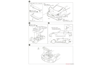 Сборная модель Nissan Fairlady Z'05 Top Secret