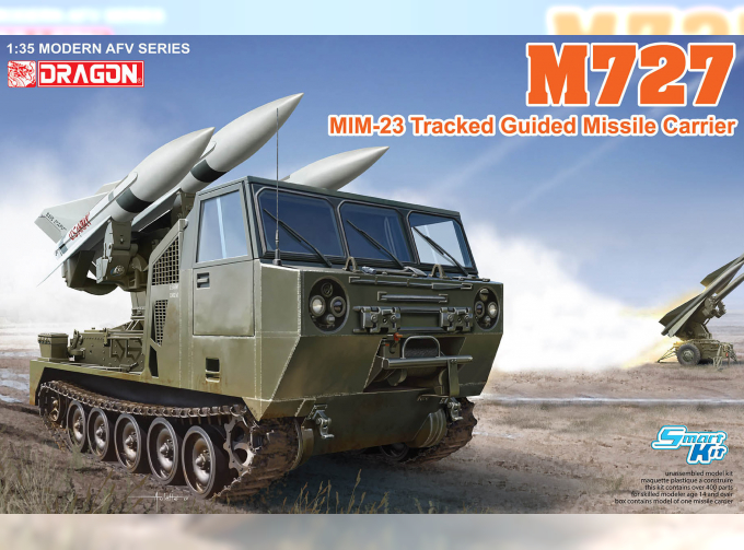 Сборная модель Американский самоходный ЗРК M727 MIM-23