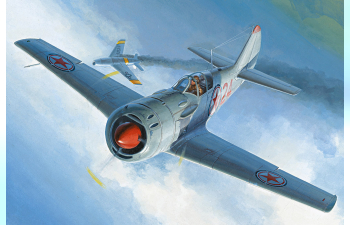Сборная модель Советский истребитель Лавочкин-11