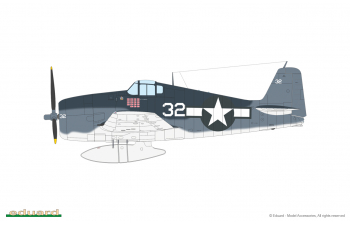 Сборная модель F6F-3 Hellcat - The Weekend Edition
