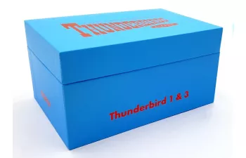 G.ANDERSON Thunderbirds - Thunderbird 1 - Thunderbird 3, Red Silver