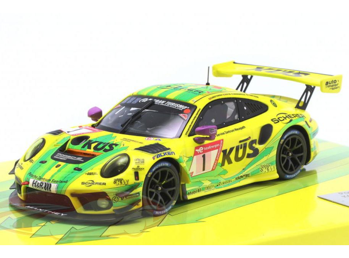 PORSCHE 911 GT3 R #1 "Grello" Manthey-Racing 24h Nuerburgring Kevin Estre, Laurens Vanthoor, Frederic Makowiecki, Michael Christensen (2022)