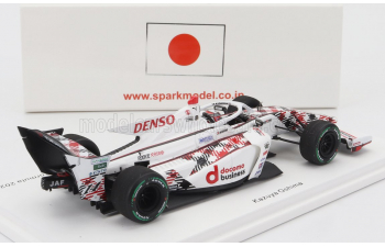 DALLARA Sf23 Toyota Trd01f Team Denso Rookie Racing №14 Super Formula Season (2023) Kazuya Oshima, White Red Black