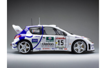 PEUGEOT 206 WRC Team Peugeot ESSO №15 2nd Rally Sanremo G.Panizzi/H.Panizzi (1999)