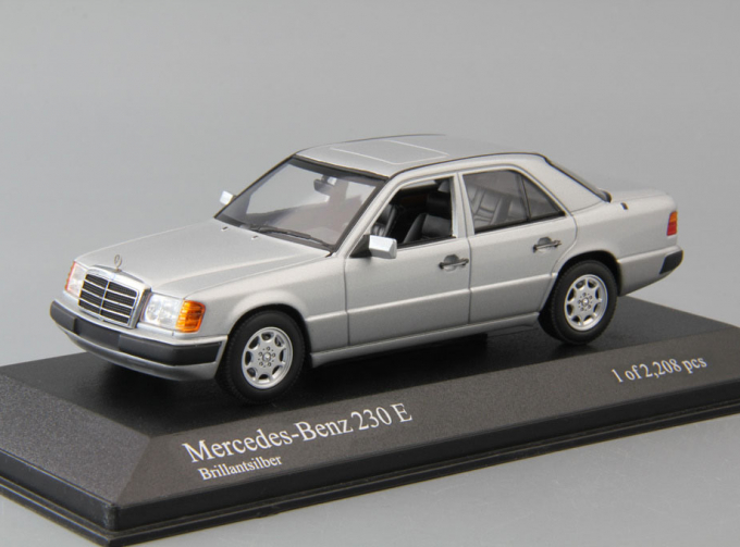 MERCEDES-BENZ 230E W124 (1991), brilliant silver